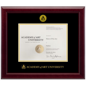 AAU(Academy of Art University) diploma/degree frame solid wood customization