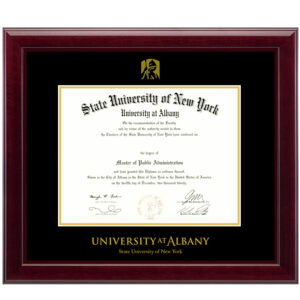 doctorate diploma frame size