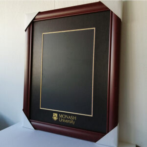 university degree frame size