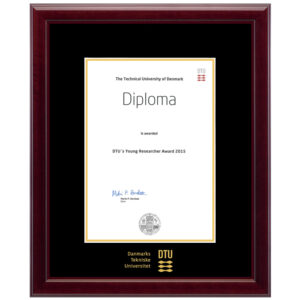 diy certificate frame