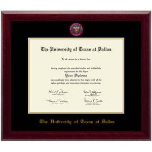 metal certificate frame