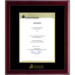 framed certificate printing