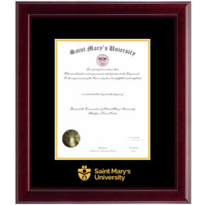 SMU(Saint Mary's University) diploma/degree frame solid wood customization