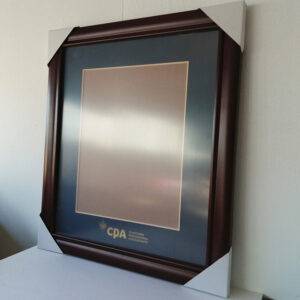 CPA/ACCA/AICPA/USCPA/HKICPA(Certified Public Accountant/The Association Of Chartered Certified Accountants/American Institute of Certified Public Accountants/US Certified Public Accountan/The Hong Kong Institute of Certified Public Accountants) Certificate frame solid wood customization