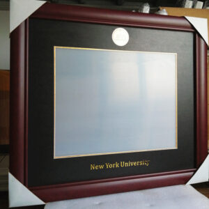 degree certificate and photo frame
