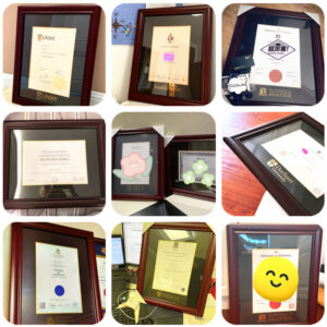 business certificate frame