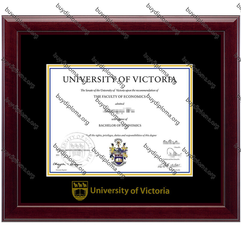 维多利亚大学（UVic）毕业证书/学位证书框架实木定制