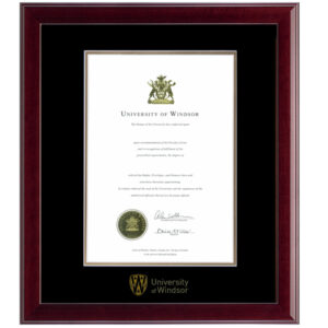 ( University of Windsor) diploma/degree frame solid wood customization